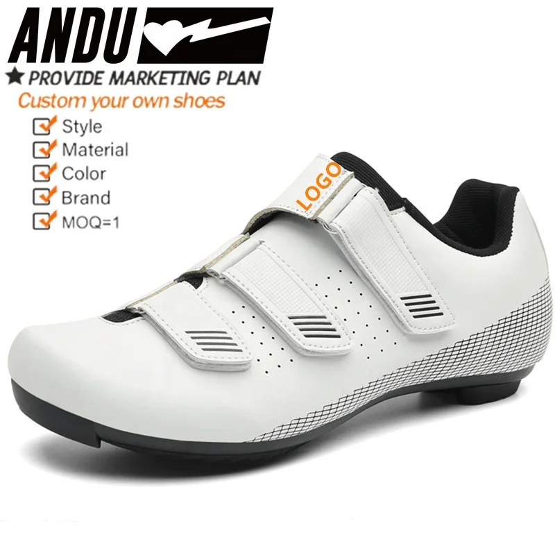 Big Size 36-48 Sports New Fashion Mountain Highway Road Bicycle Cycling Shoes Men Women  Wear-resisting Cycling Shoes