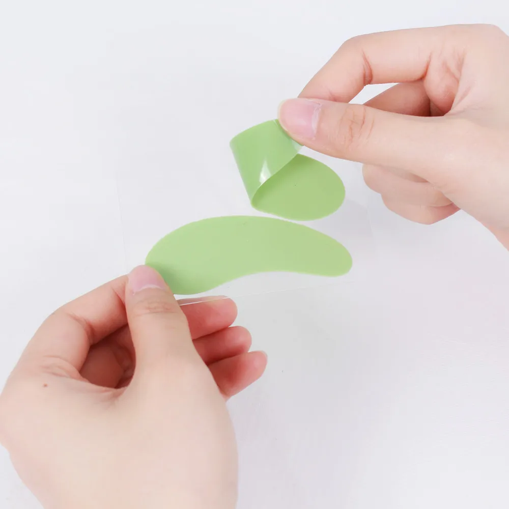 Food Grade Customize Cooling Gel Anti Wrinkle Eye Mask Reusable Under Silicone Eye Pads