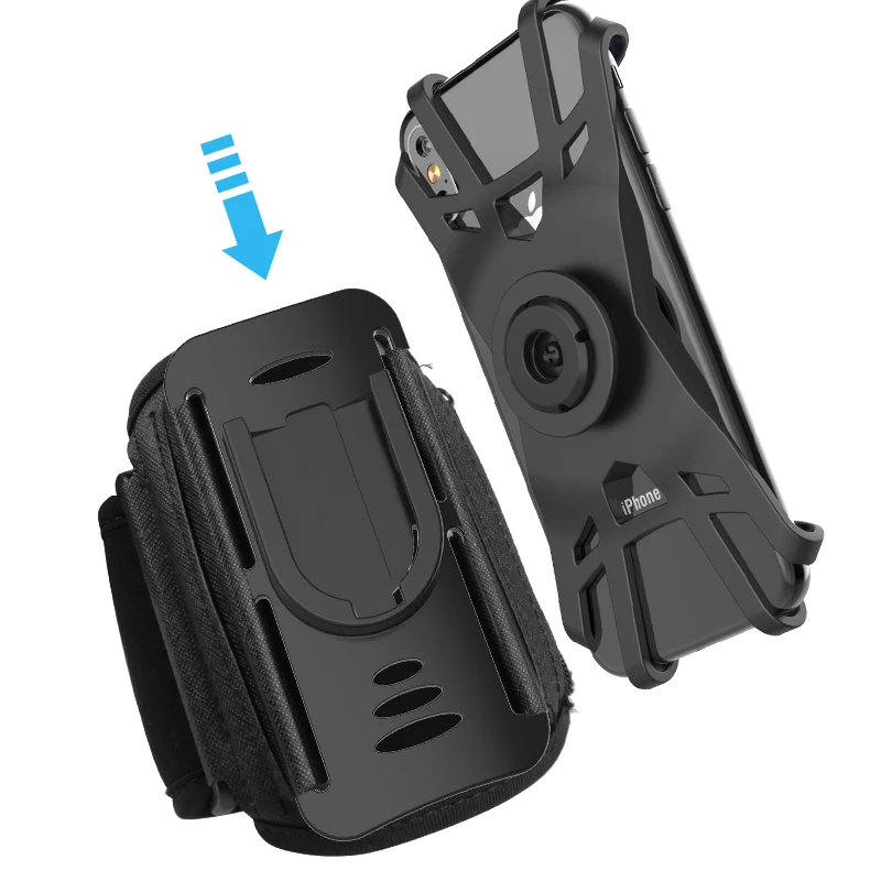 Armband 360 degrees Rotatable  Gym Running Workouts Sports Cell Phone Arm Band Holder for smart phone