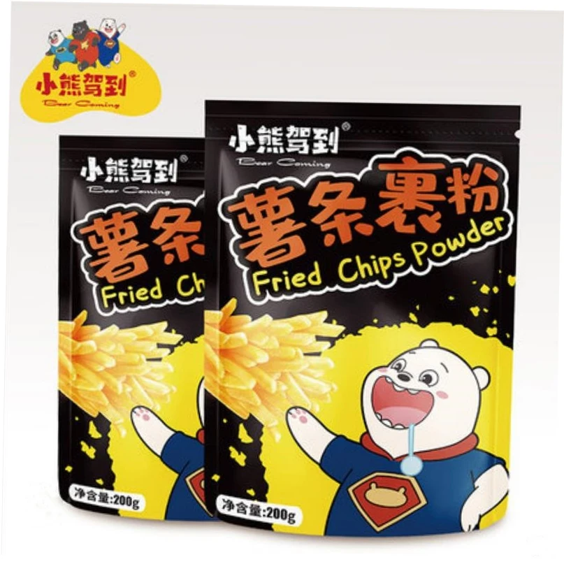 200g Packaging Food Idea Chips Fired Powder New Product