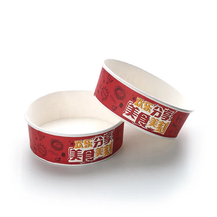 Factory Good Price Food Bowl Takeout Kraft Salad Paper Bowl