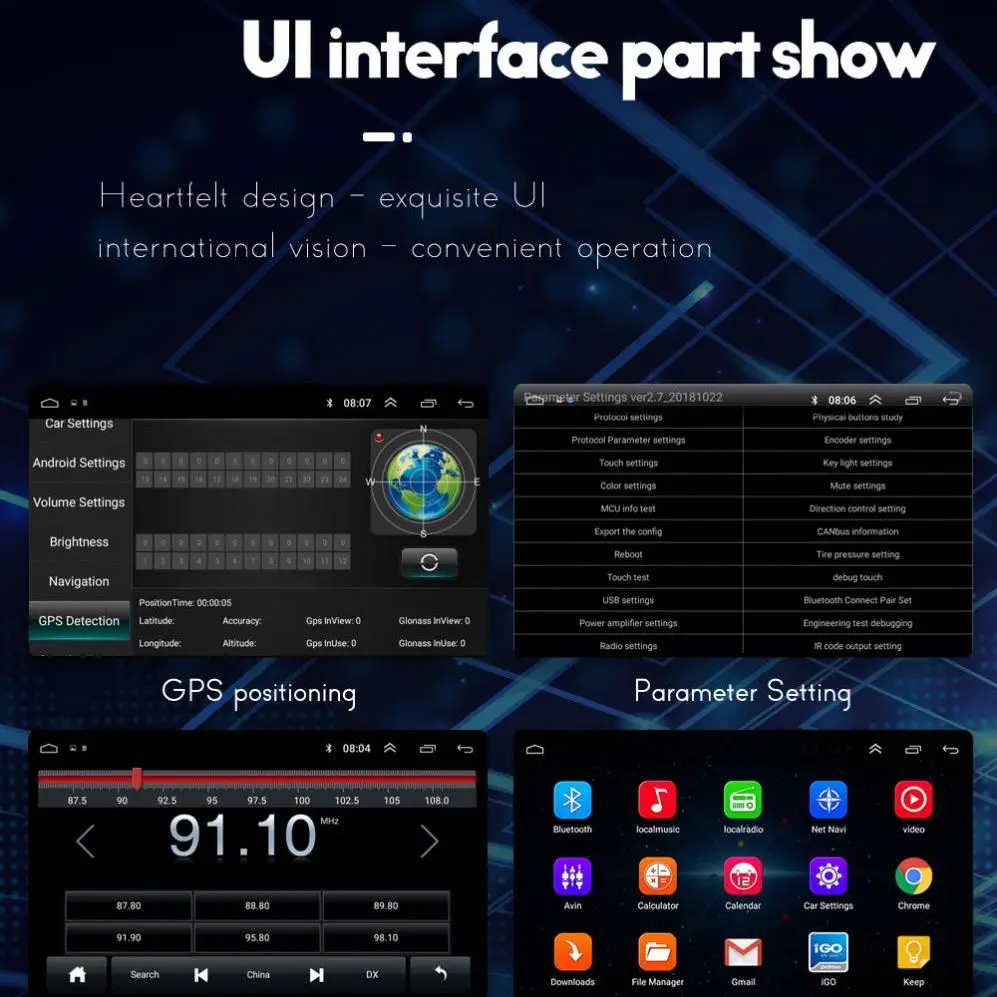Universal 1 Din Car DVD Player CarPlay 7 Inch Android Car Monitor Mp5 Stereo Video Player Car DVD Radio