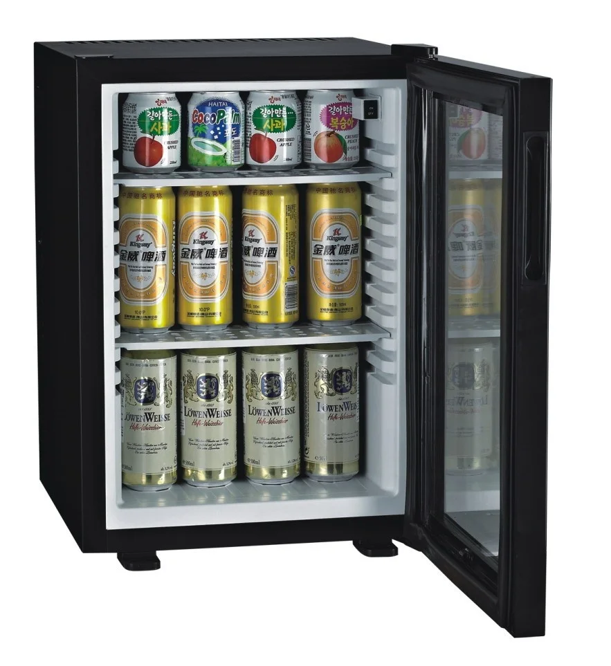 40L showcase semi-condenser minibar,40L glass door mini bar,Hotel Cold Drink Mini Fridge  small fridge mini