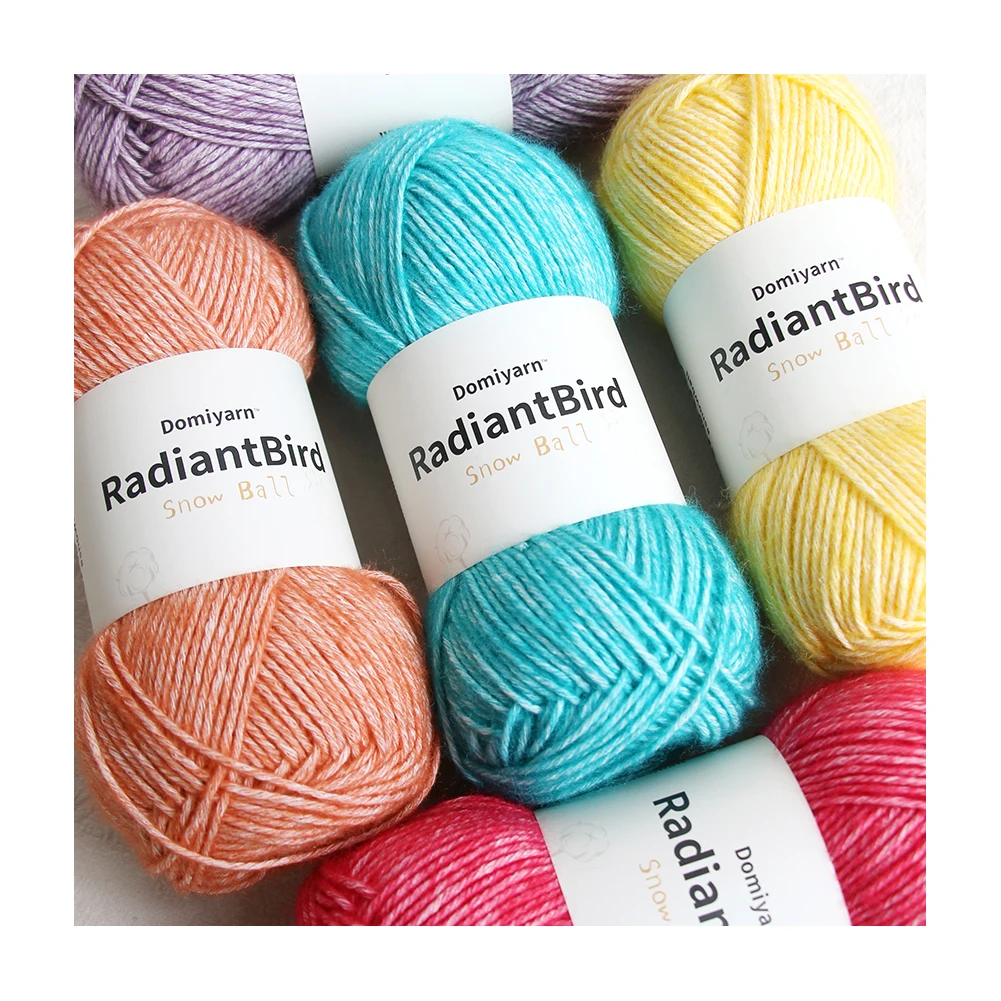 Прямая поставка с завода 50 г однотонное покрывало для шарфа Конура хлопчатобумажная акриловая пряжа