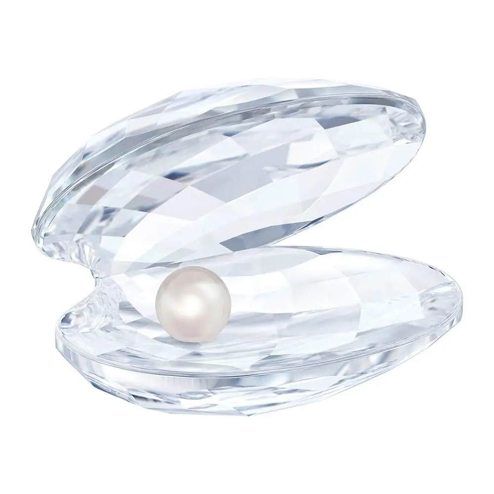 Factory price crystal sea shell Beautiful Shining Crystal Oyster Shell for gifts