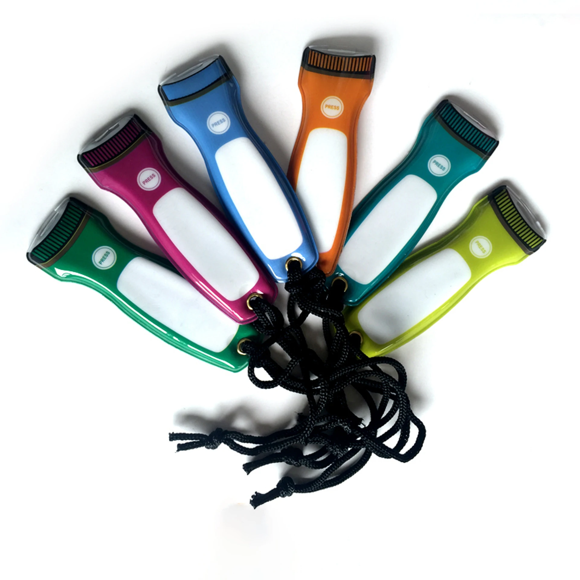 PVC flashlight light LED keychain light magnetic refrigerator stick flashlight