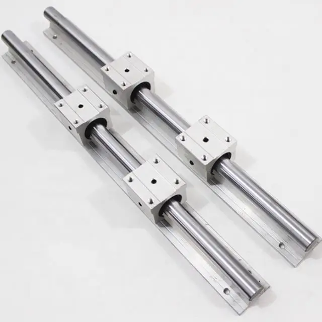 SBR Linear Guide Sliders SBR16 Linear shaft/optical axis + aluminum support