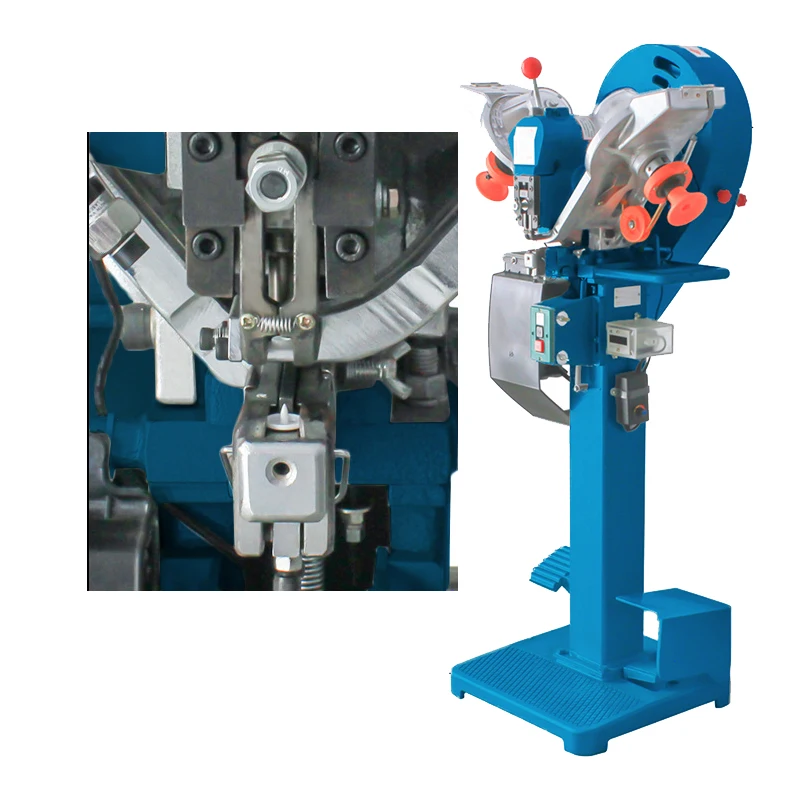 Factory Price Metal Snap Button Machine Fully Automatic Claw Snap Button Attach Machines Prong Snap Button Riveting Machine