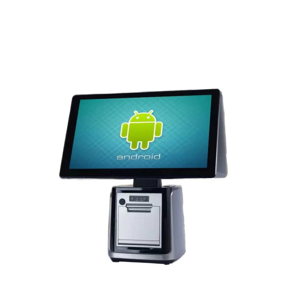 15 6 дюймов Android RK3568 розничная продажа POS Tablet Управление электронным биллингом кассовый аппарат с принтером