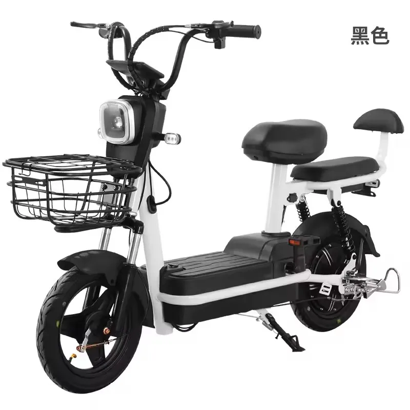 Modern Styling China Two Wheels Electric Scooter Bike With Pedals(Without battery and charge)