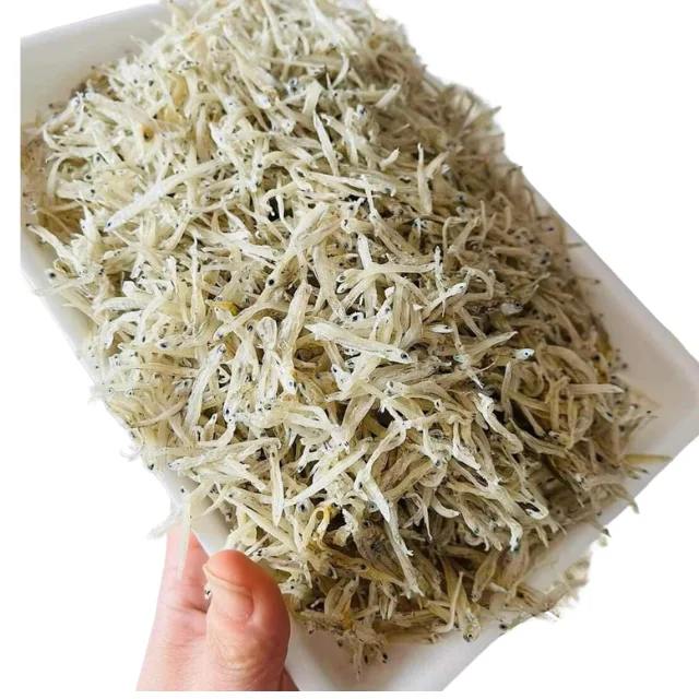 Authentic Vietnamese dried anchovy whitebait packed with nutrients cleanly processed for international distribution