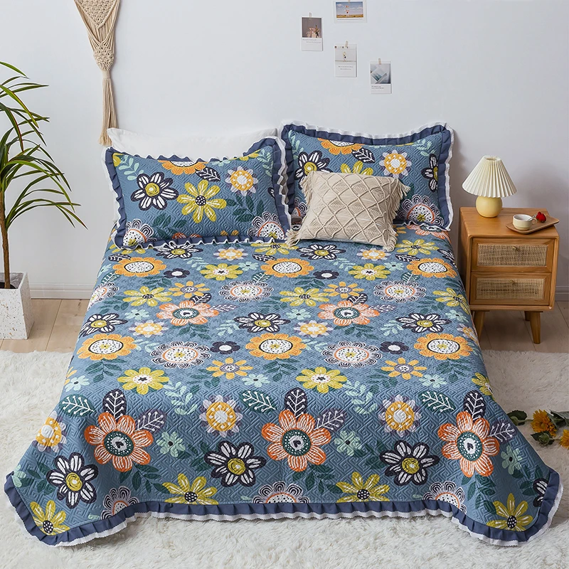 bed cover soft cotton Bedspread  modern bed  sheet home decor linens blanket Bedspreads for bed