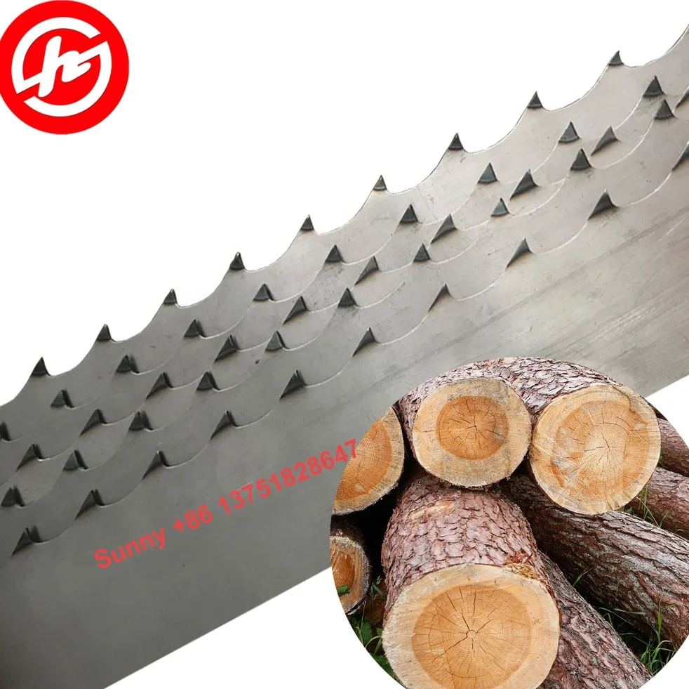144 sawmill blade hard wood razor model band saw blades for lumber band saw blade