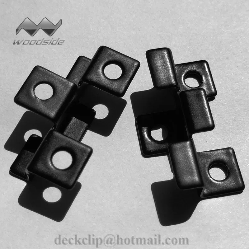 
Outdoor floor fittings,Wood plastic composite decking floor clips plastic clips stainless steel clips 