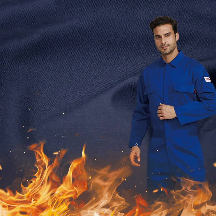 Aramid fr waterproof fabric fire flame resistant nfpa 2112 for fireman overalls