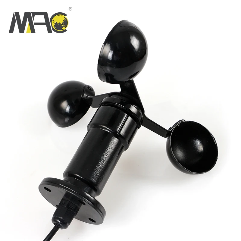 Macsensor 4-20MA 0-5V 0-10V 0-2V Анемометр из алюминиевого сплава RS485 импульсный контроллер передатчик
