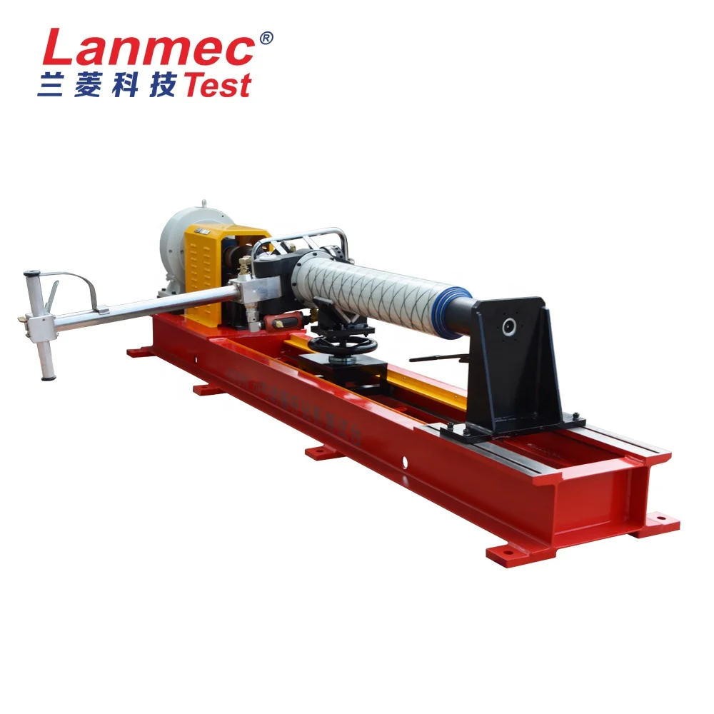 Eddy current dynamometer bench for electric motor bench test bench for drill pipe