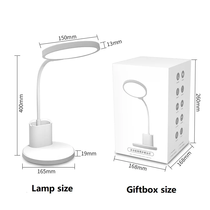 Новое поступление, интеллектуальная лампа для чтения с речевым управлением, лампа для чтения для офиса, дома, отеля, спальни, настольные лампы с держателем для мобильного телефона