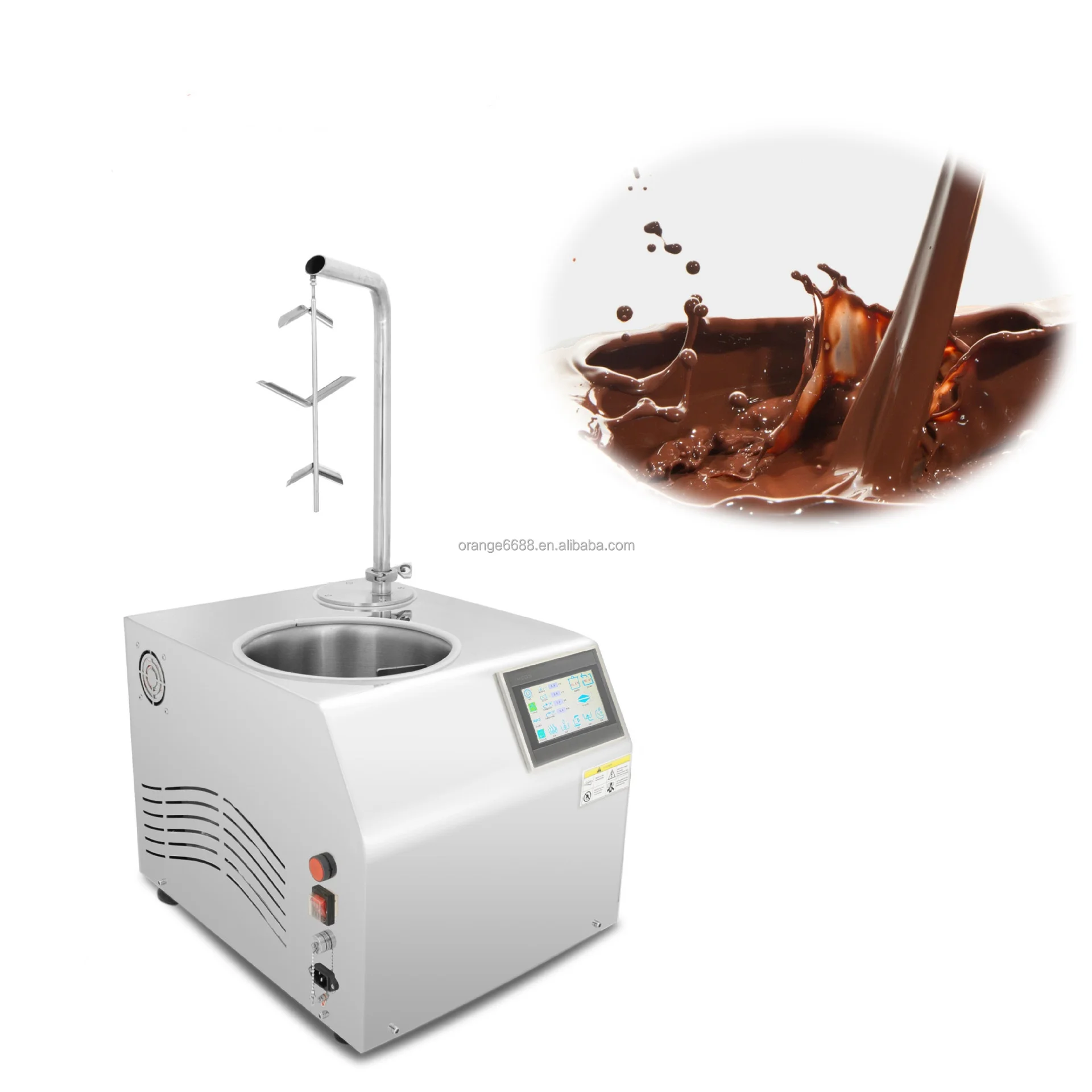 7L Commercial Chocolate Thermostat Melting Furnace Spray Machine Ice Cream Spray Equipment