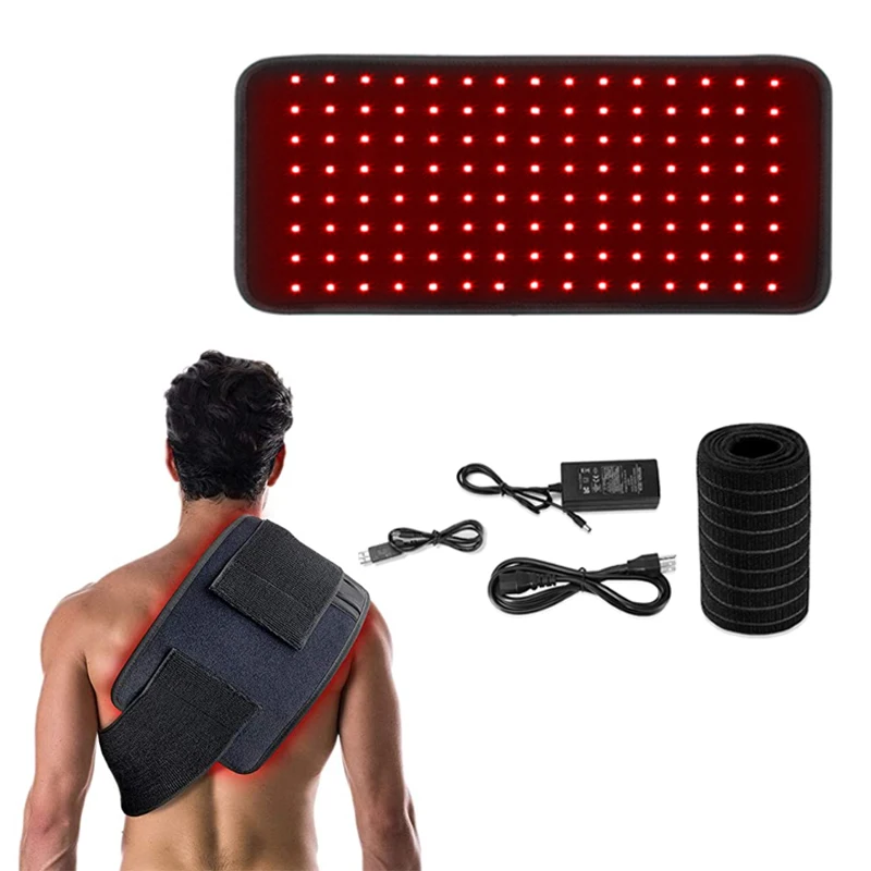 Sami Custom Anti-aging Pain Relief Mat Fat Burning 635nm 660nm 850nm Flexible Wrap Infrared Pad LED Red Light Therapy Belt