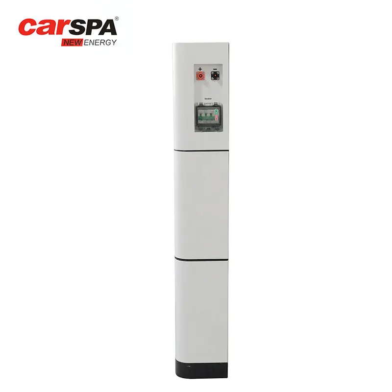 Stacked high voltage solar lifepo4 lithium battery 10KWh 15KWH 20kwh cabinet Power Wall home energy storage system battery