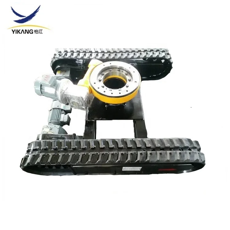 hot-sale crawler excavator rubber track undercarriage from China chassis manufacturer