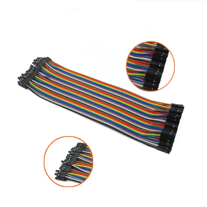 40P color Dupont line female to female male to female head 40 in a row 10/20/30CM cable