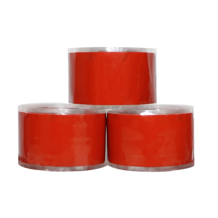 High temperature voltage insulation pipe seal leakage tape waterproof self fusing silicone repair tape
