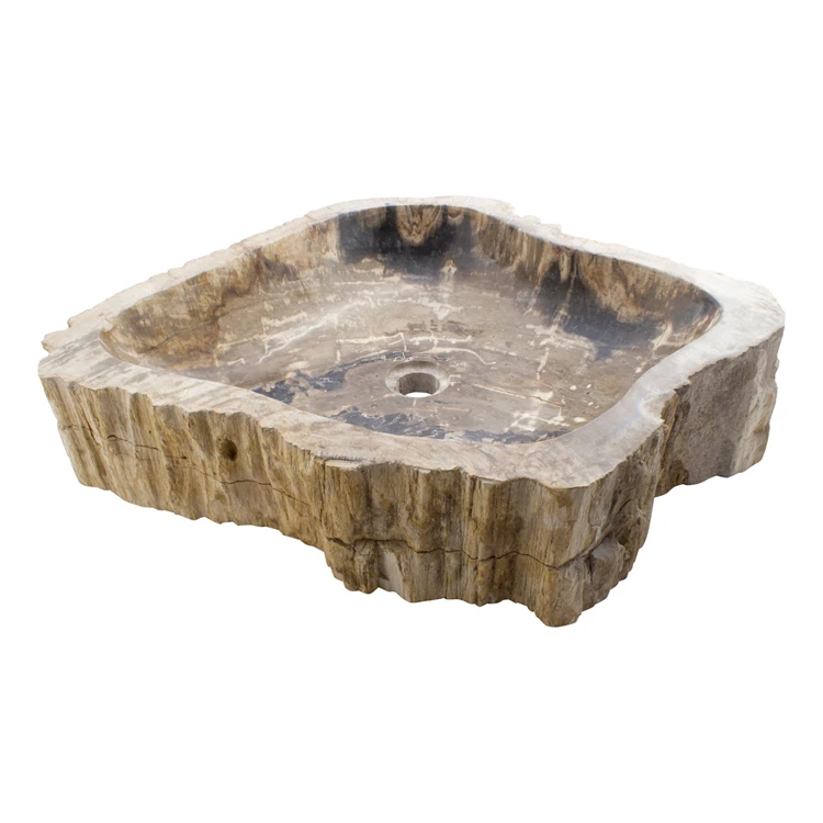 Foils Fossil Wood Sink Basins For Hotel Furniture
