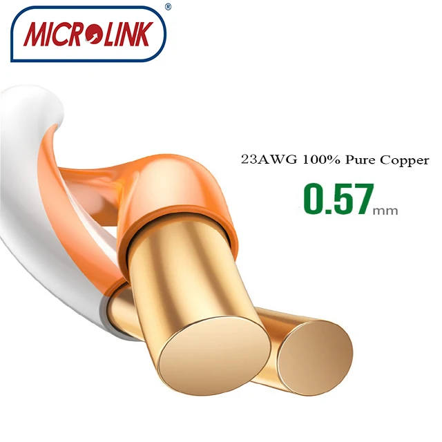 For commscope rj45  lan cable cat6 stp cat 6 cable 305m box roll  price