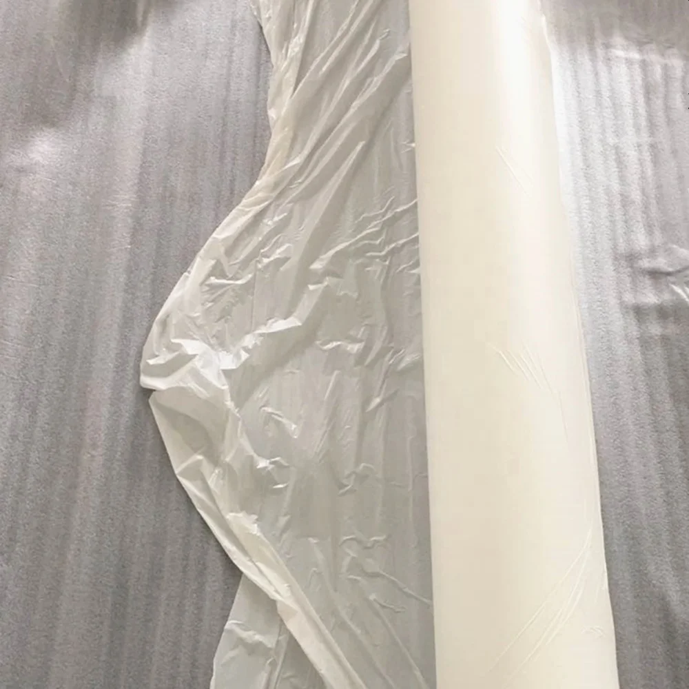 15 микрон, белая дышащая полиуретановая пленка TPU для защиты медицинского матраса и композитной ткани