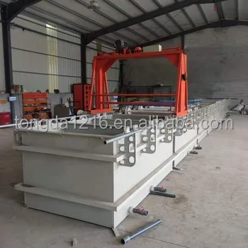 Tongda Automatic Automatic Barrel Zinc Electroplating Machine for Nails/nuts Electroplating Production Line