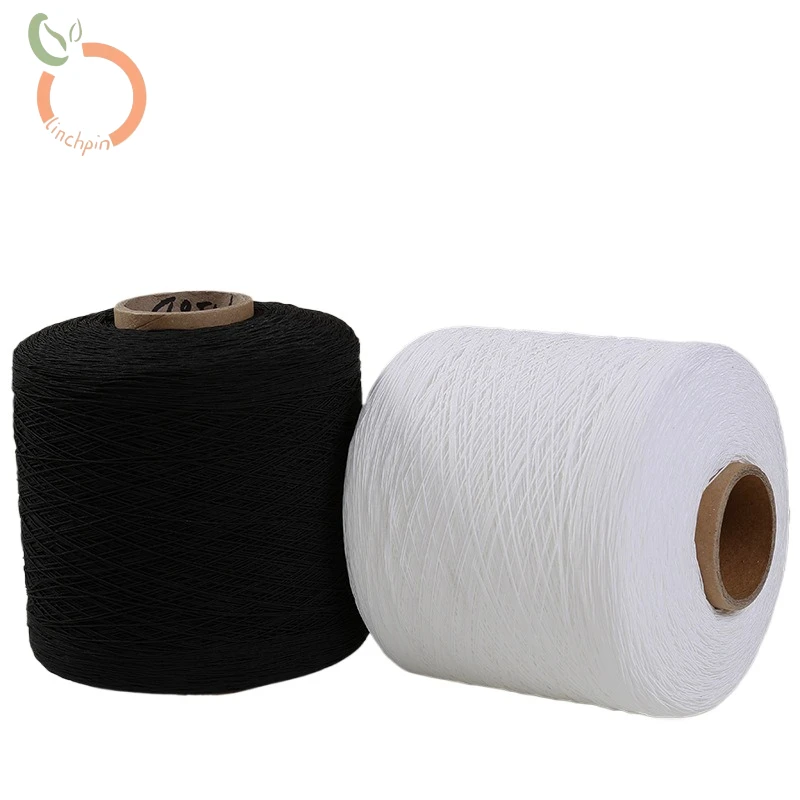 Lacing latex-covered yarn rubber glove sock closing elastic bottom line elastic rope spandex yarn