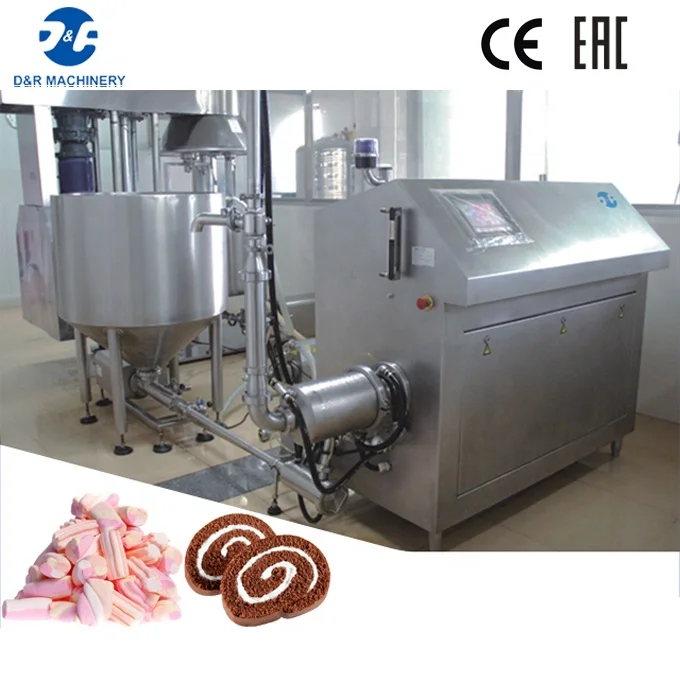 Automatic Swiss Roll Cake Making Machine High Performance High Effectivy CE Certificated Machines Cake Production