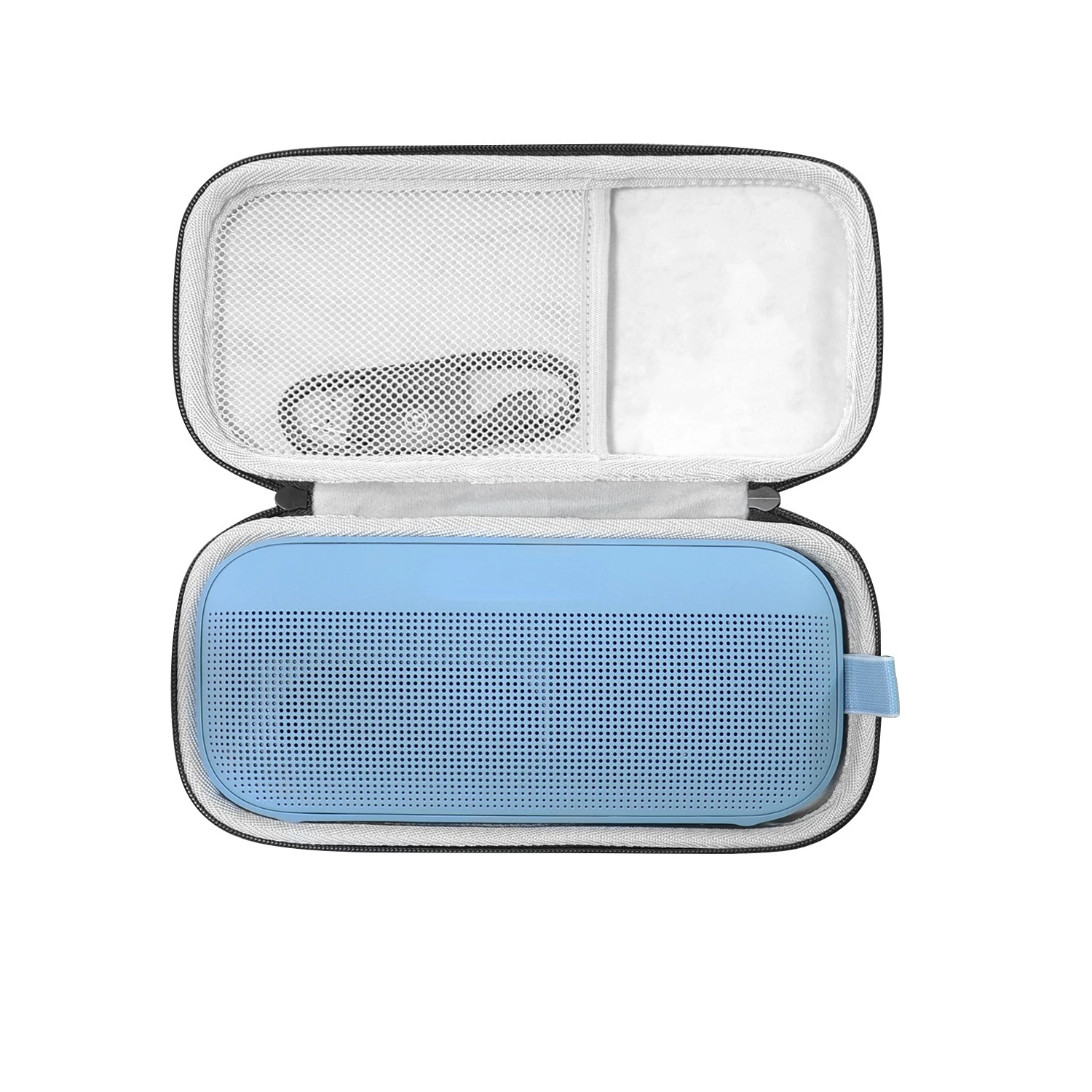 Hard Storage Travel Protective Carrying Bag for BOSE SoundLink Flex Shockproof Eva Speaker Bag Mesh Pocket Wireless Speaker