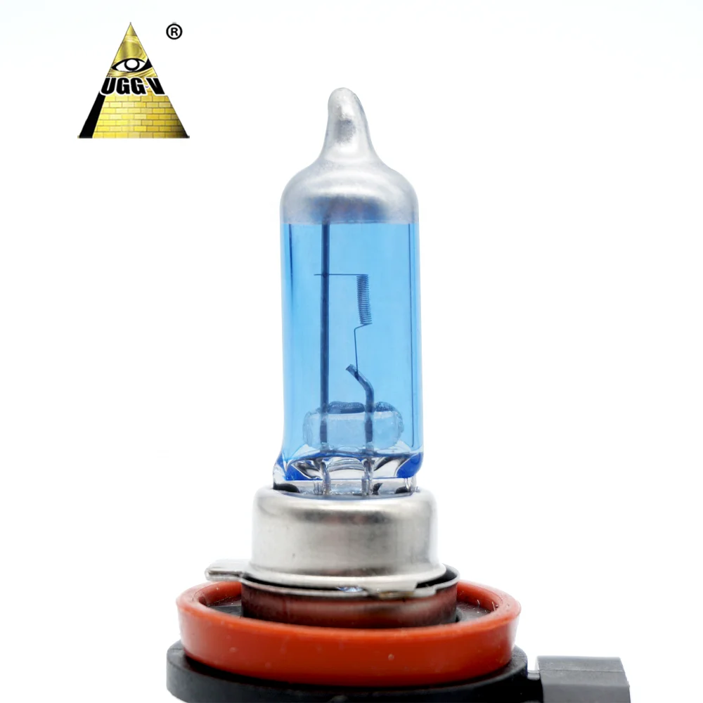 Halogen bulb H11 55W/100W Yellow Color Car Headlamps UGGV Factory Car lights