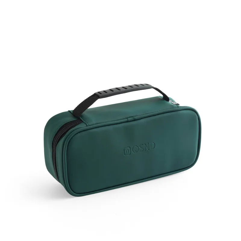 
Hand Carry PU Korean Makeup Bag Travel Large Waterproof Cosmetic Cases 