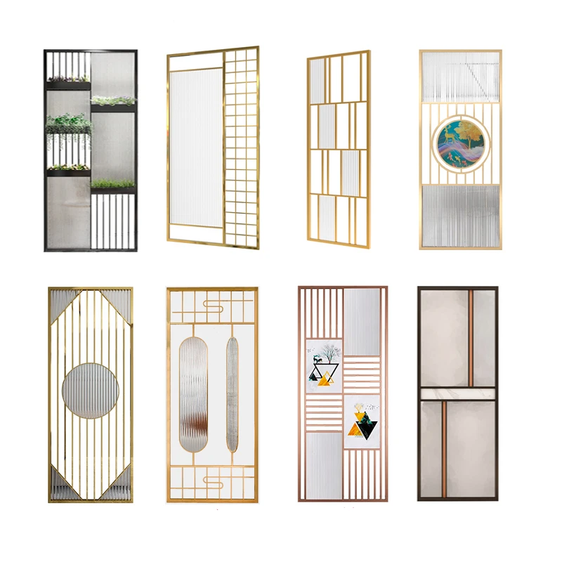 Customized metal room divider partition