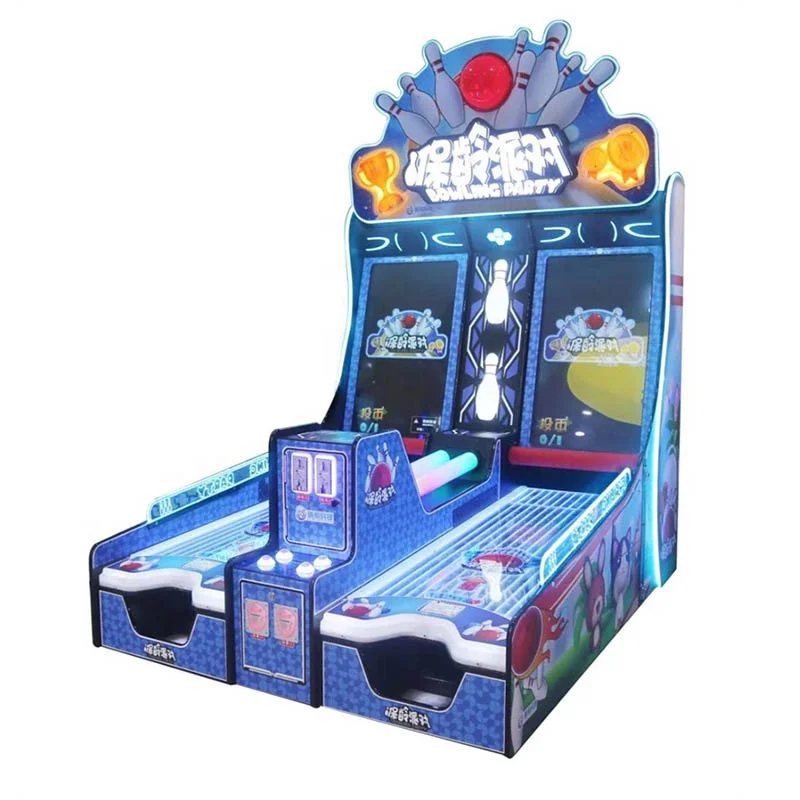 Мини-игровой автомат для игры в боулинг помещении с аркадным шаром игровой со светодиодной лампой 8 лет