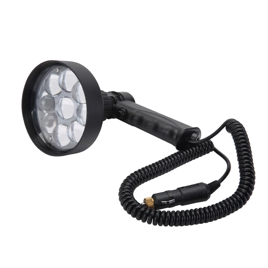 Factory outlet 3000 Lumens LED Handheld Vehicle Hunting Spot Torch Camping Work Fishing Light 12V