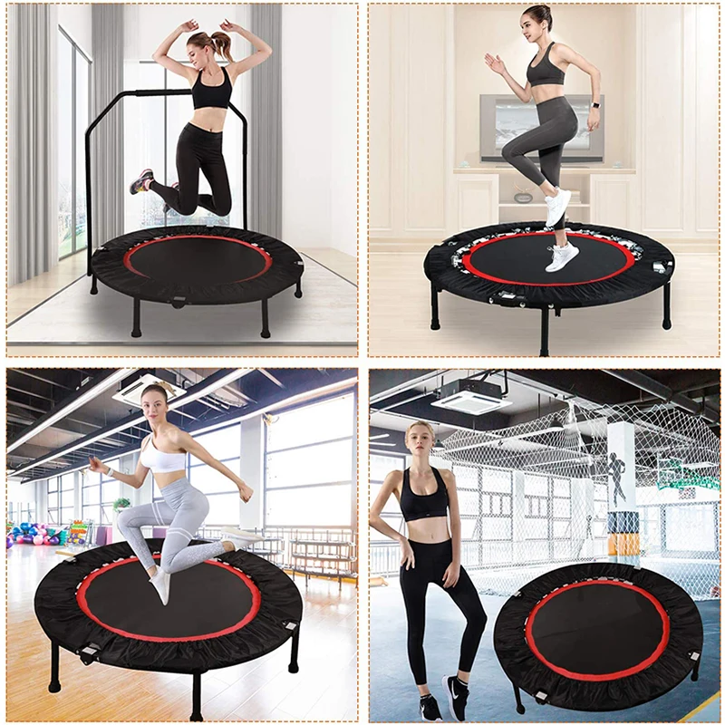Trampolin Workout Games Children High Foldable Folding Fitness Parts Jump Bed Trampolines For Sale