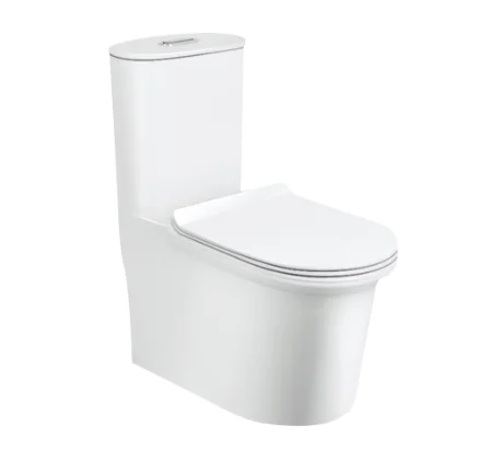 Economic Elongated Double Eddy One-piece China Manufacturer Wc Set One Piece Toilet