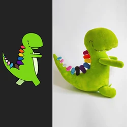 Mangu squishy plush toy guangdong stitch soft hippo toothless dragon plush toy