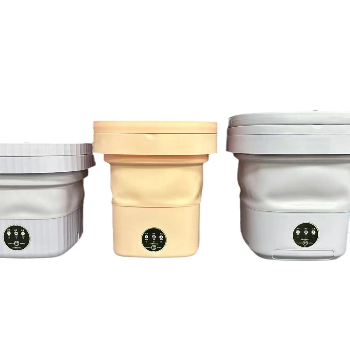 Laundry Washer Fold Up Mini Manual Semi Automatic Washing Machine For Underwear Kids Baby Clothes