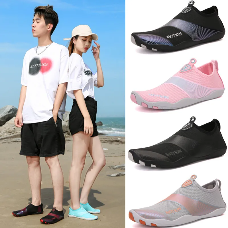 Unisex Swimming Neoprene Water Shoes Men Barefoot Outdoor Beach Upstream Aqua Shoes Plus Size Nonslip River Sea Diving Sneakers