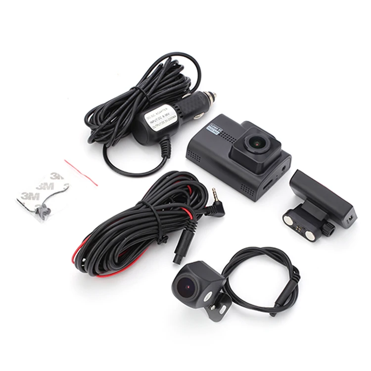 2 45 дюймов Wi-Fi 4k Dash Cam Автомобильная камера 1080p Автомобильный Черный Ящик видеорегистратор спереди и сзади двойная запись