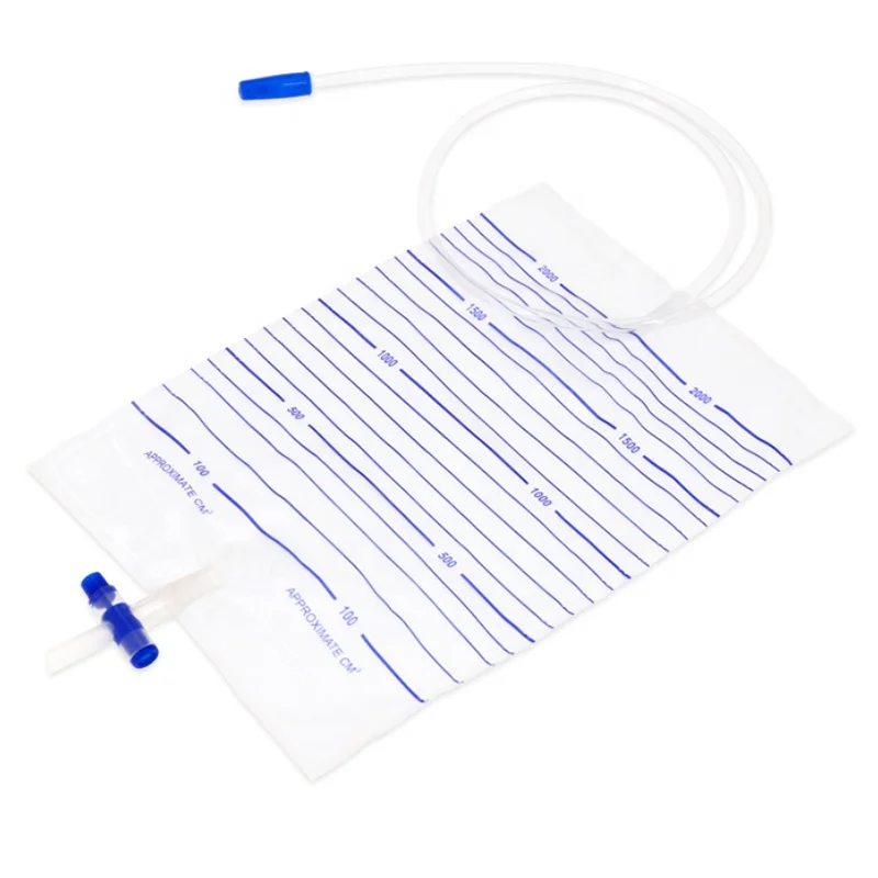 
Uxury Type Urine Collection Bag 2000Ml Urine Bag / Urinal Bag With Sap / Urine Bag With Hanger 