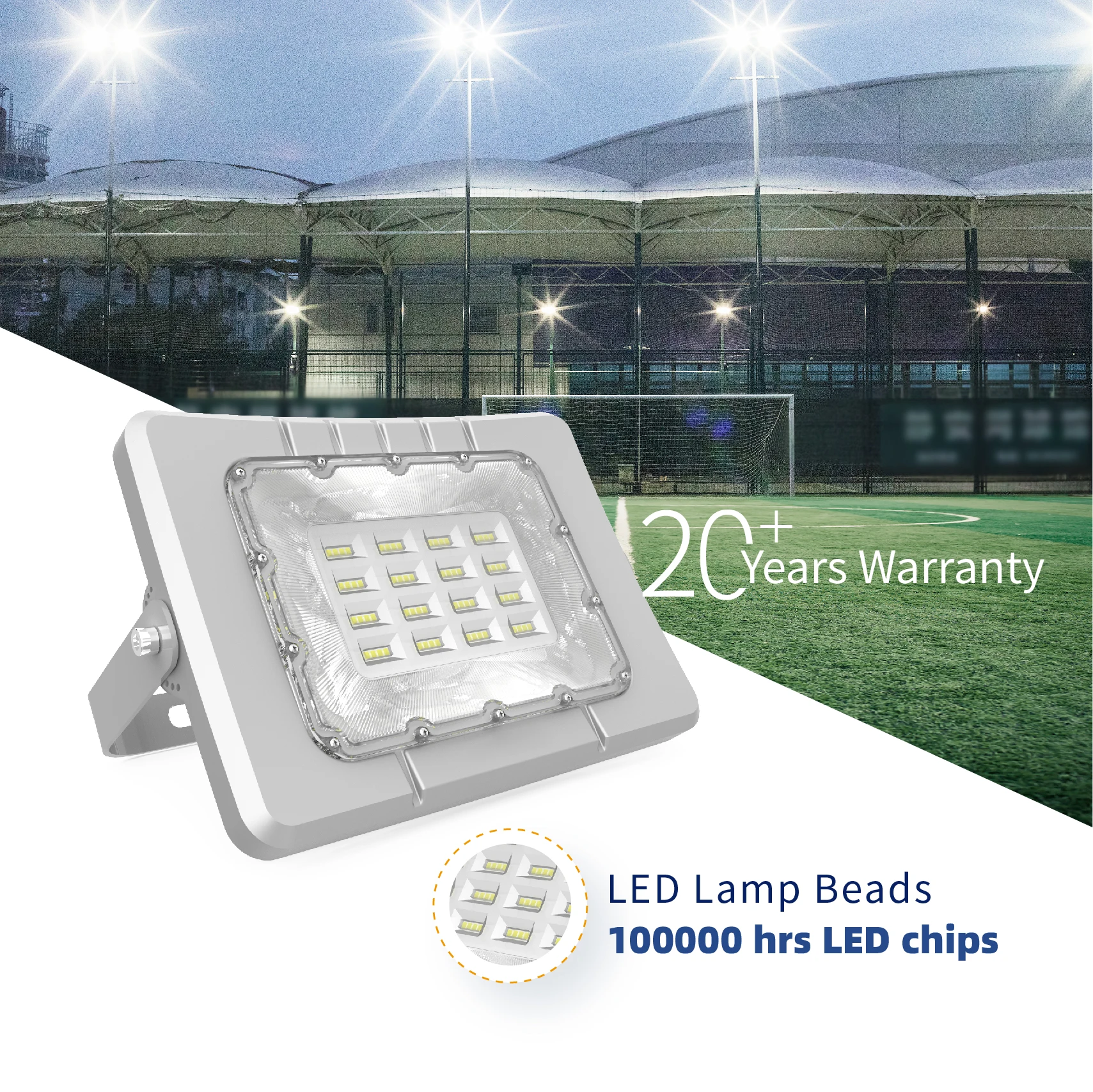 Hot Selling Stadium Outdoor Lighting Black Floodlight Waterproof ip65