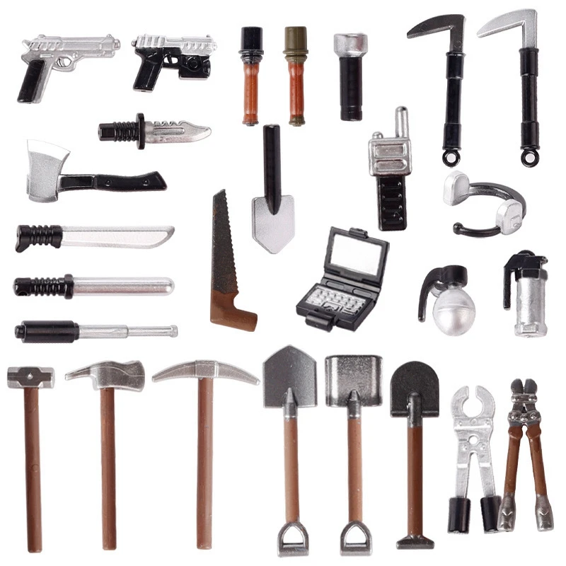 500-195 MOC printing parts+weapon personnel+special police equipment+spare MOC blocks+DIY toys+gifts legoods parts  3022 3021