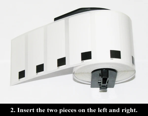 DK 22205 DK-22205 DK22205 2205 of reusable black plastic holder detachable Cartridge frame black plastic spool spindle